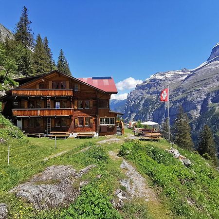 Berggasthaus Tschingelhorn Hotell Stechelberg Exteriör bild