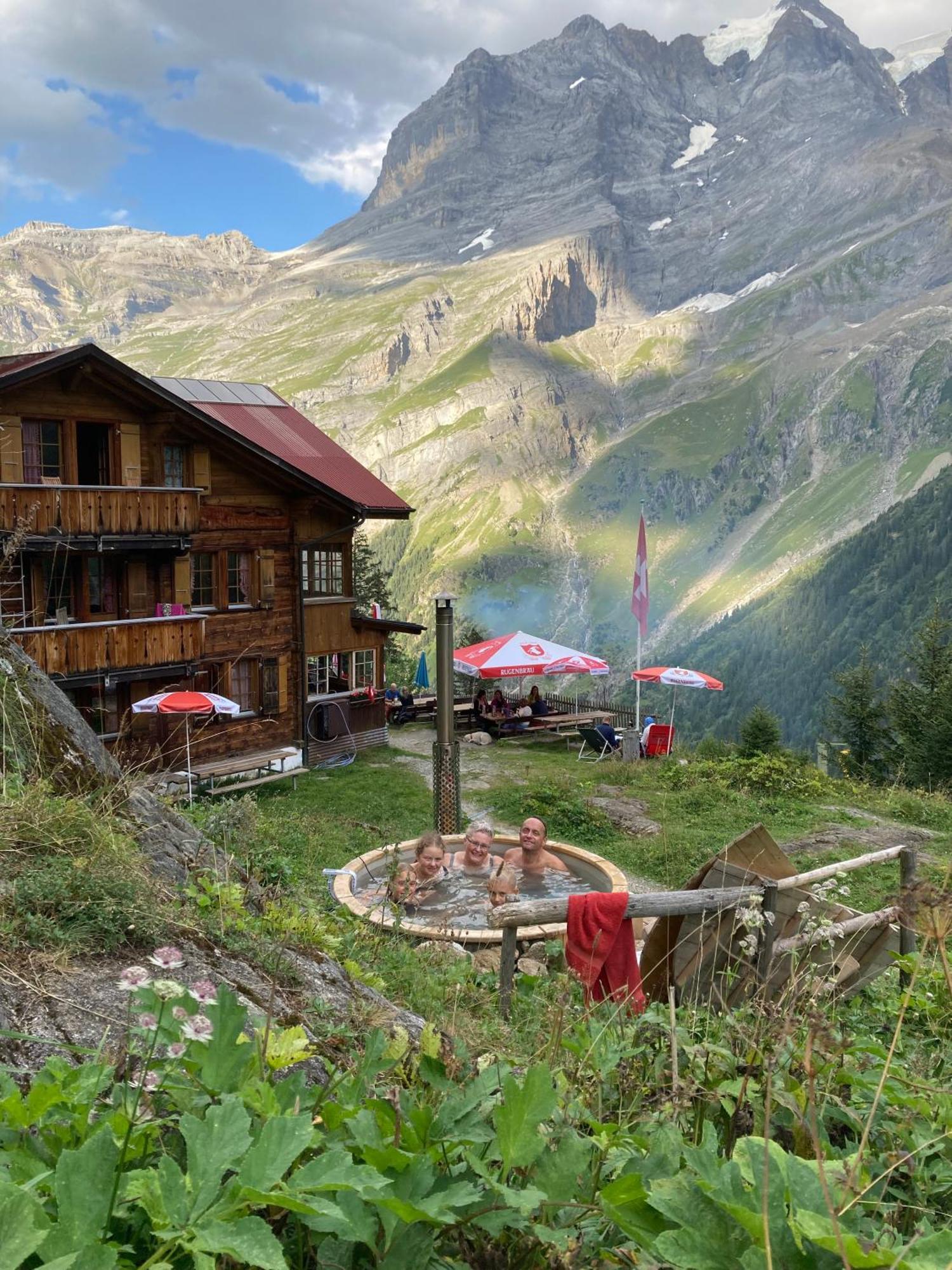 Berggasthaus Tschingelhorn Hotell Stechelberg Exteriör bild